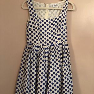 Delia’s polka dot party dress